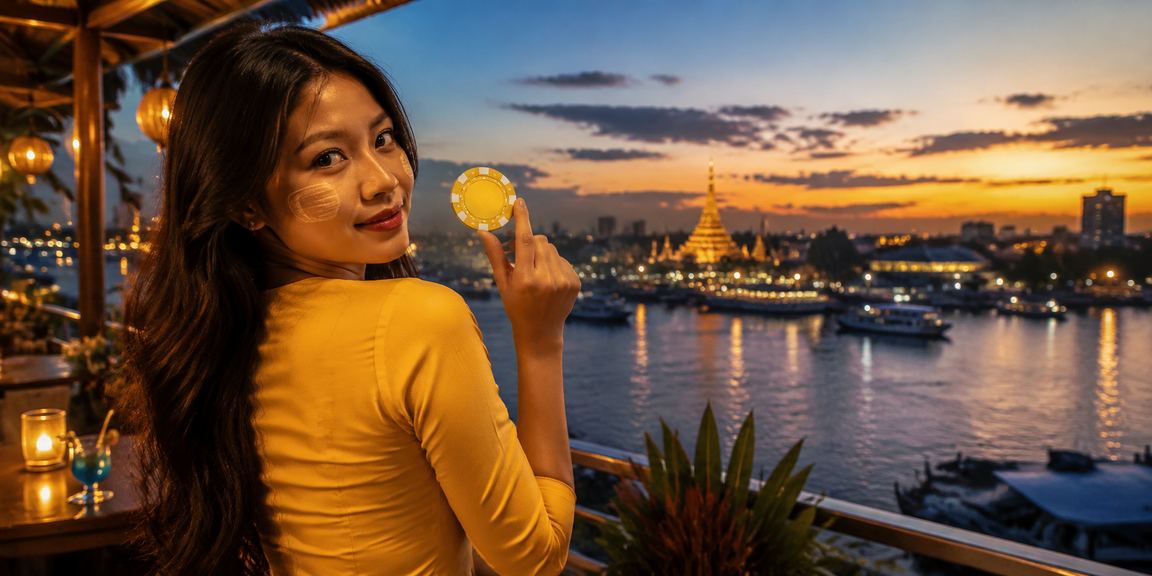 ရန်ကုန်မြစ်ကမ်းနားတွင် ငွေလွှဲနည်းများနှင့် သနပ်ခါးခြောက်